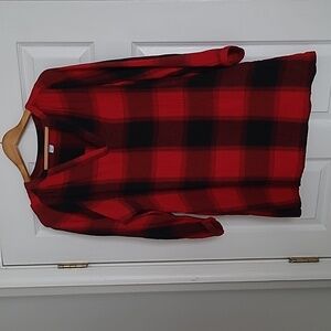 Old Navy Dress or Tunic Red Plaid Size Small